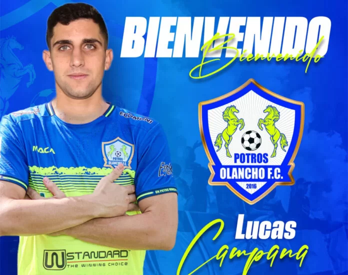 El delantero argentino Lucas Campana cambia a Motagua por Olancho