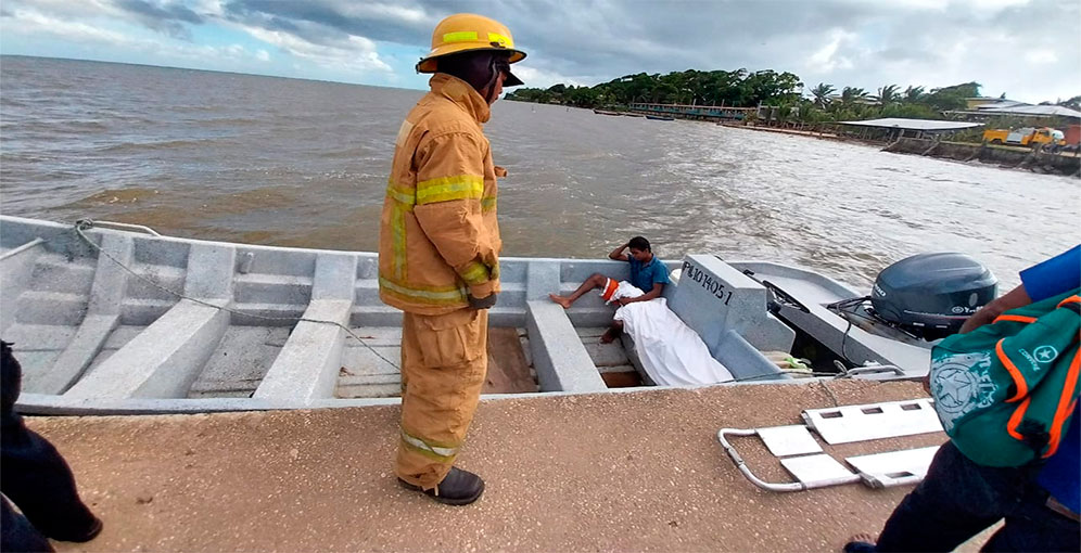 Choque entre lancha rápida y un cayuco deja una persona muerta en Puerto Lempira
