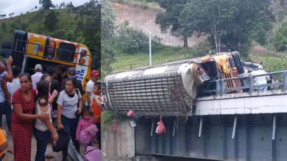 Al menos 16 muertos deja fatal accidente de autobús en Nicaragua