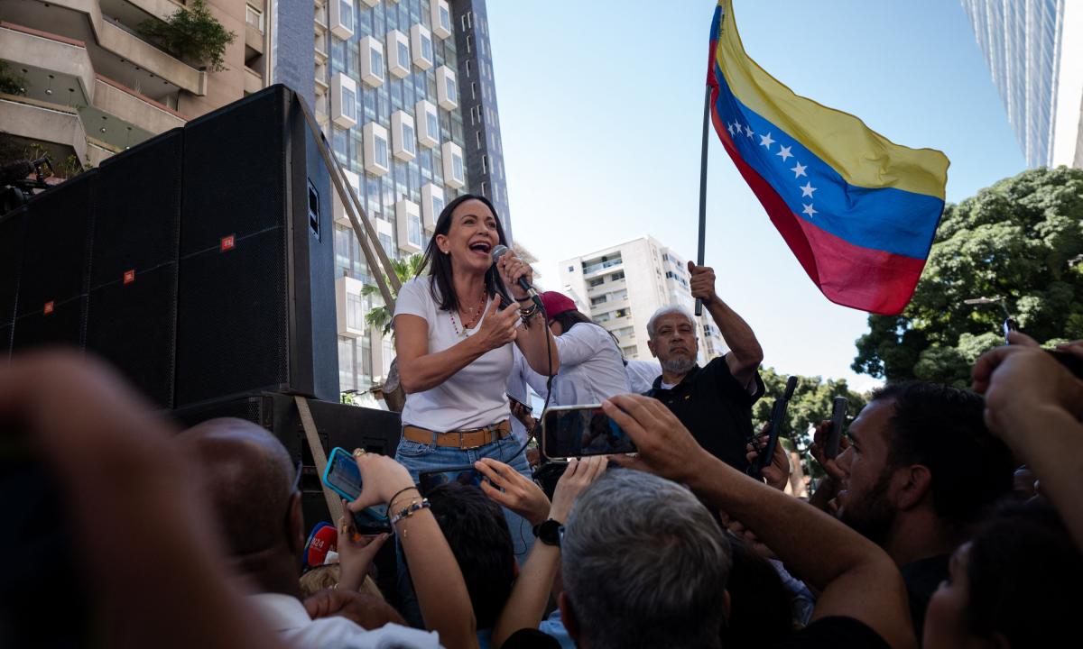 EEUU evalúa restablecer sanciones contra el régimen de Maduro tras la inhabilitación de María Corina Machado