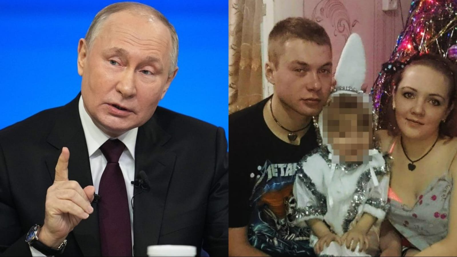 Putin perdona a violador que asesinó brutalmente a una madre de dos hijos a cambio de ir a la guerra en Ucrania