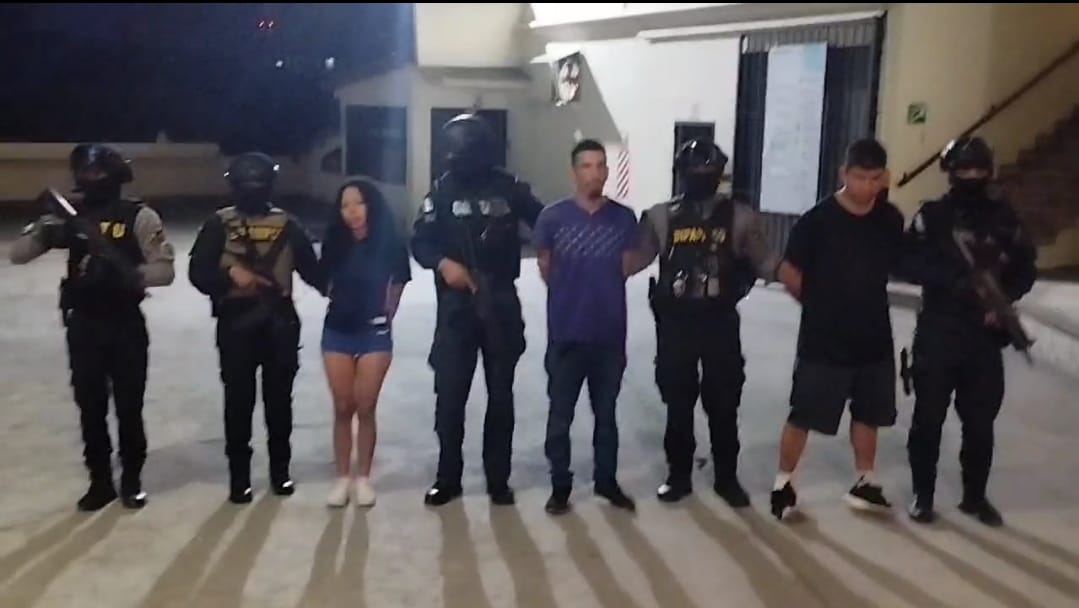 DIPAMPCO captura a tres miembros de la pandilla 18 considerados como principales distribuidores de drogas en la capital