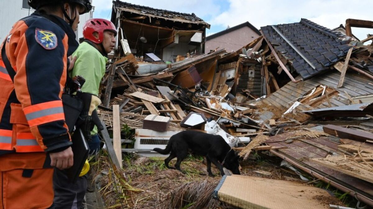 Milagro en Japón: rescataron con vida a una mujer de 90 años cinco días después del devastador terremoto