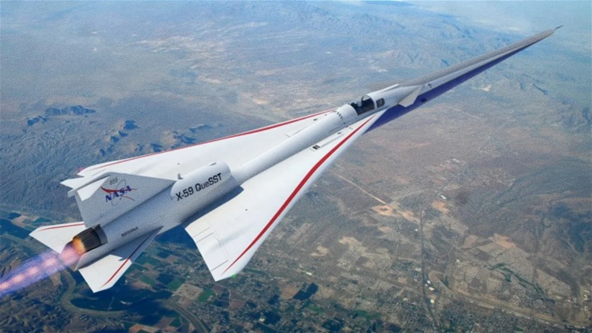 La NASA planea presentar un avión supersónico experimental mañana 12 de enero