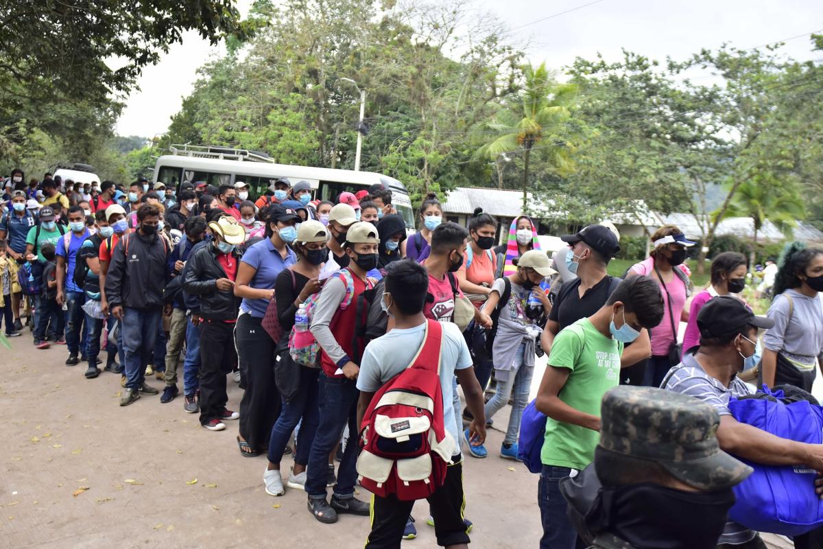 Alrededor de 57 mil migrantes irregulares han transitado por Honduras este año