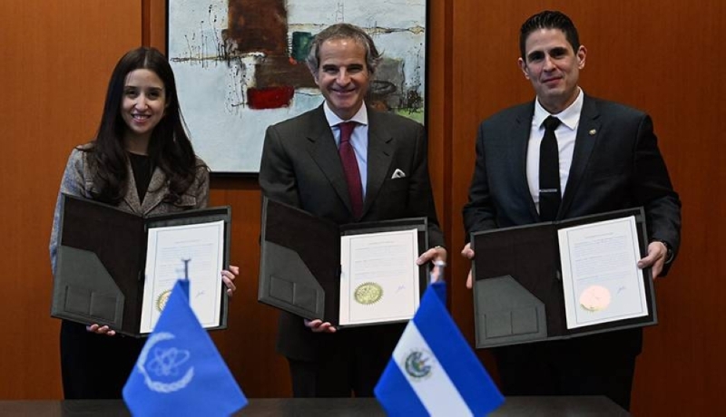 El Salvador inicia el camino para el uso de energía nuclear tras entrega de instrumentos legales