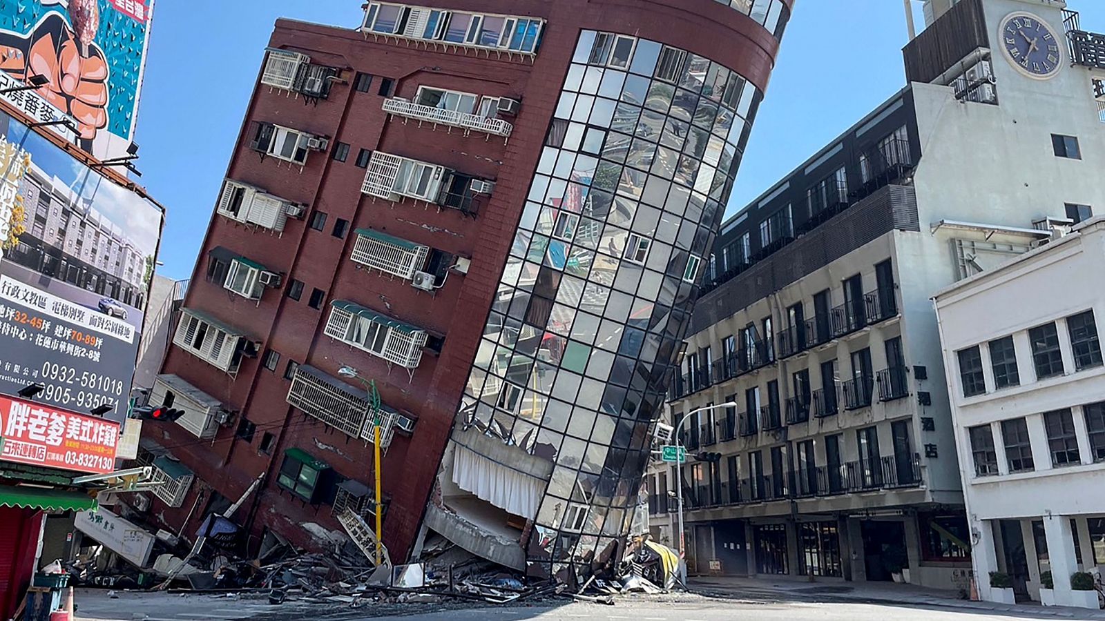 Al menos nueve muertos y más de 900 heridos en Taiwán tras el terremoto más poderoso que afectó la isla en 25 años