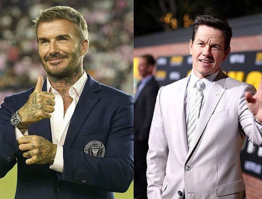 David Beckham demandó a Mark Wahlberg por pérdidas millonarias de una compañía fitness