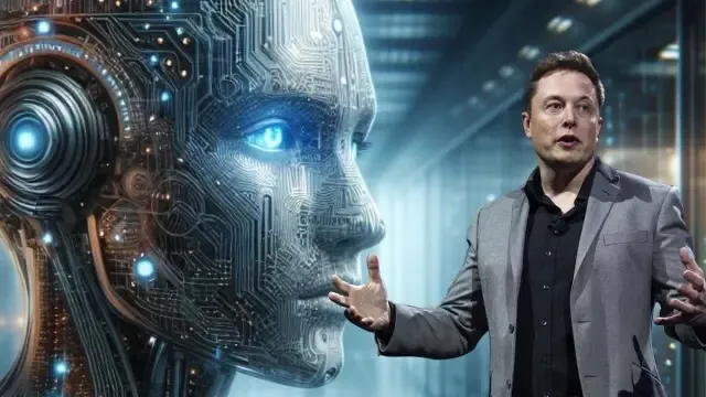 Elon Musk predice que la inteligencia artificial superará a los humanos más inteligentes para el próximo año
