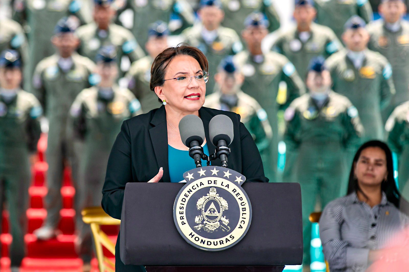 Presidenta de Honduras destaca «excelentes resultados» en la lucha contra el narcotráfico