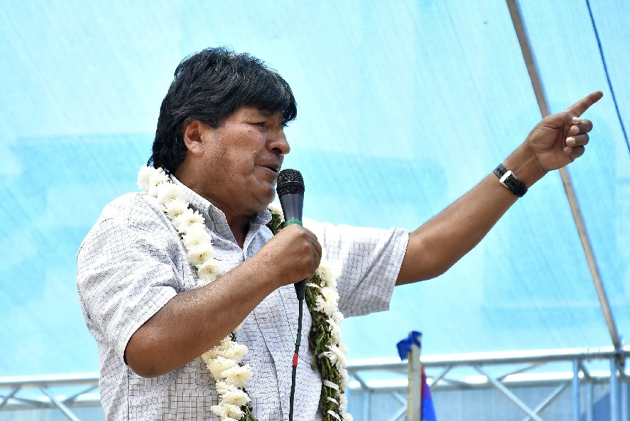 Evo Morales acusa al presidente de Bolivia de tener un plan para «prorrogarse» en el poder