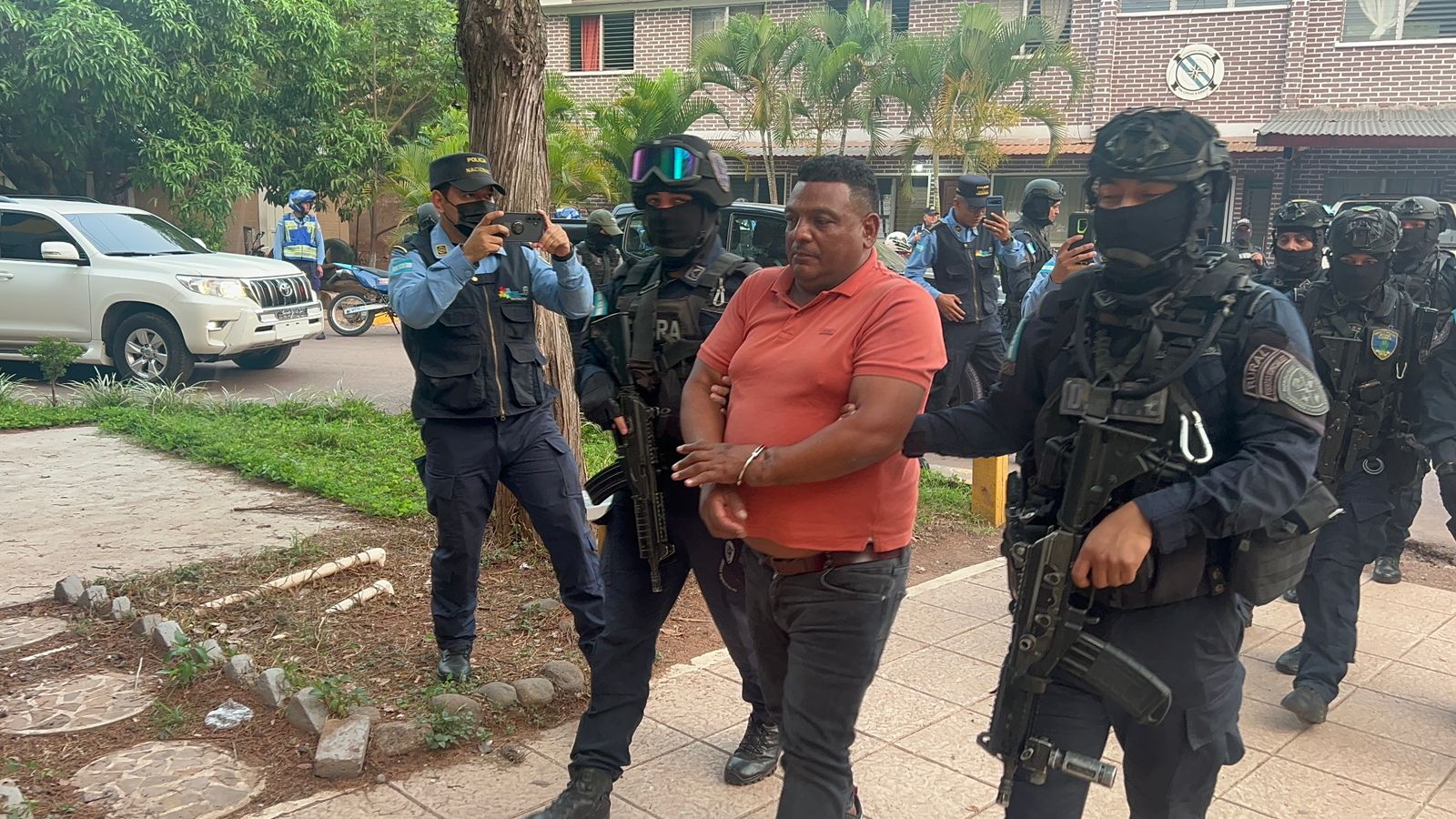 Trasladan a Tegucigalpa al extraditable Mario Rodolfo Mejía