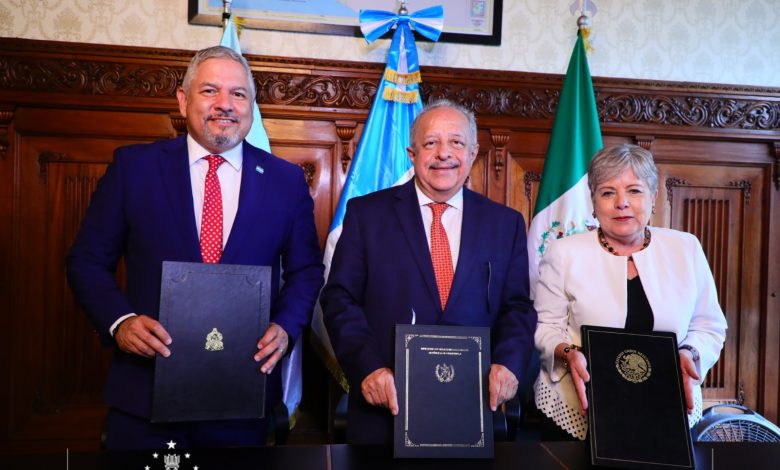 Honduras, Guatemala y México firman Memorando de Entendimiento en Cooperación Consular