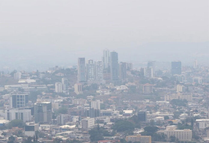 Declaran Alerta Roja en el Distrito Central y Verde en todo el país por contaminación