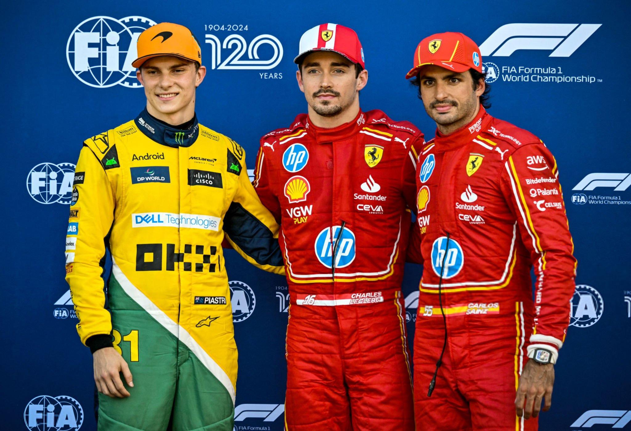 Leclerc gana en Mónaco, Piastri fue segundo y Sainz se coló en tercero ¿Y Verstappen?