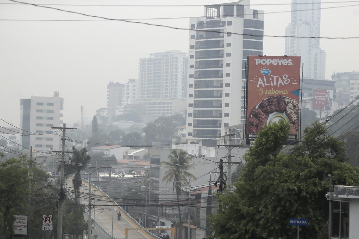 La capital de Honduras continúa con niveles «muy perjudiciales» de contaminación del aire