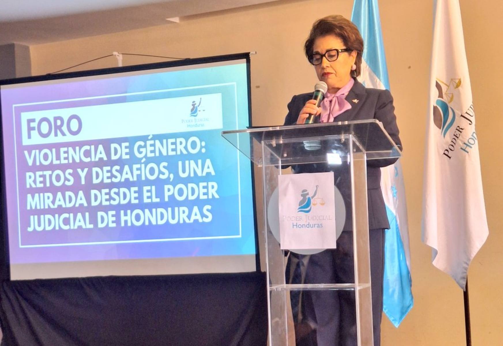 Presidenta de la CSJ afirma que no ven colores políticos y que “reconocen el trabajo de todos los jueces sin importar su partido”