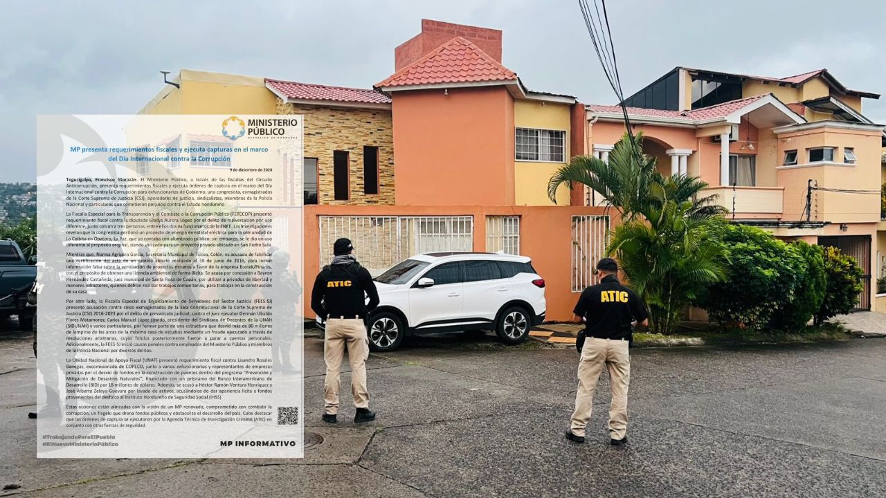 Aseguran bienes a sindicalistas de UNAH por millonario desfalco