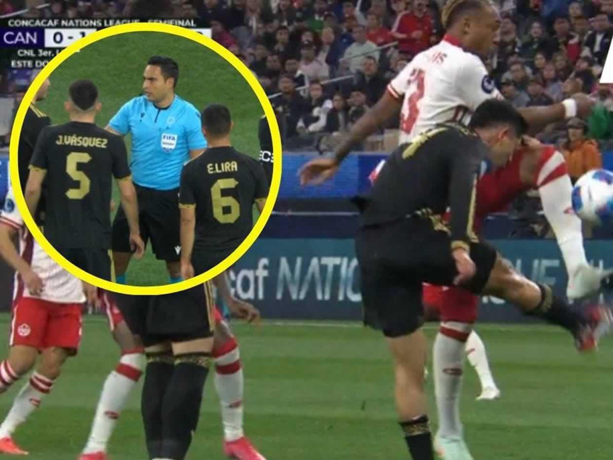 Said Martínez se viste de Iván Barton y se pone al servicio de México sacrificando a Canadá para pasar a los aztecas a la final de la Nations League de Concacaf