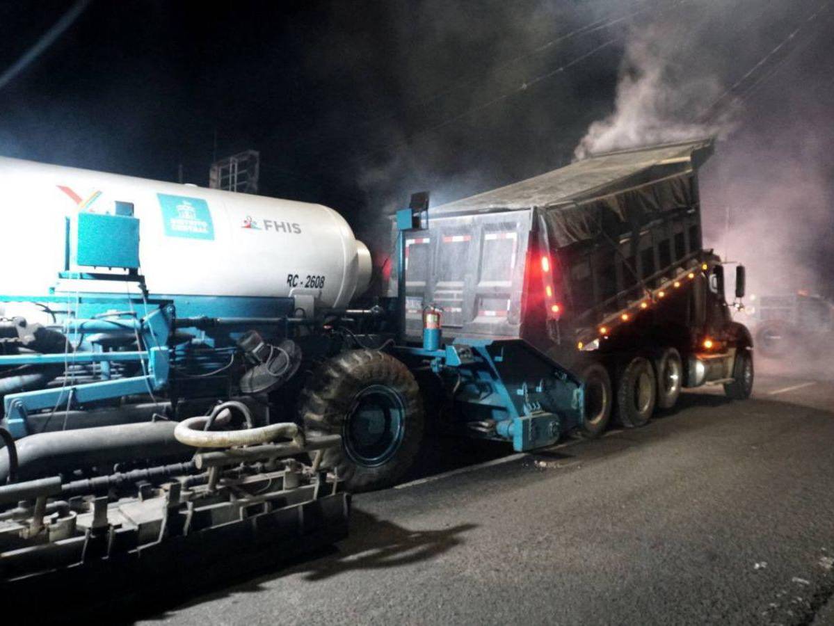 Conozca los riesgos del tránsito de maquinaria pesada tipo “Dragón” sobre puentes y pasos a desnivel del Distrito Central