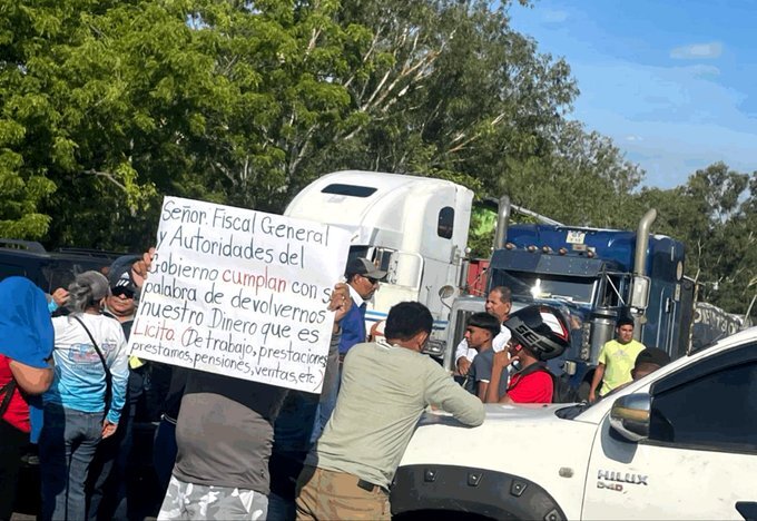 Afiliados de Koriun en Copán anuncian movilización de protestas a Tegucigalpa
