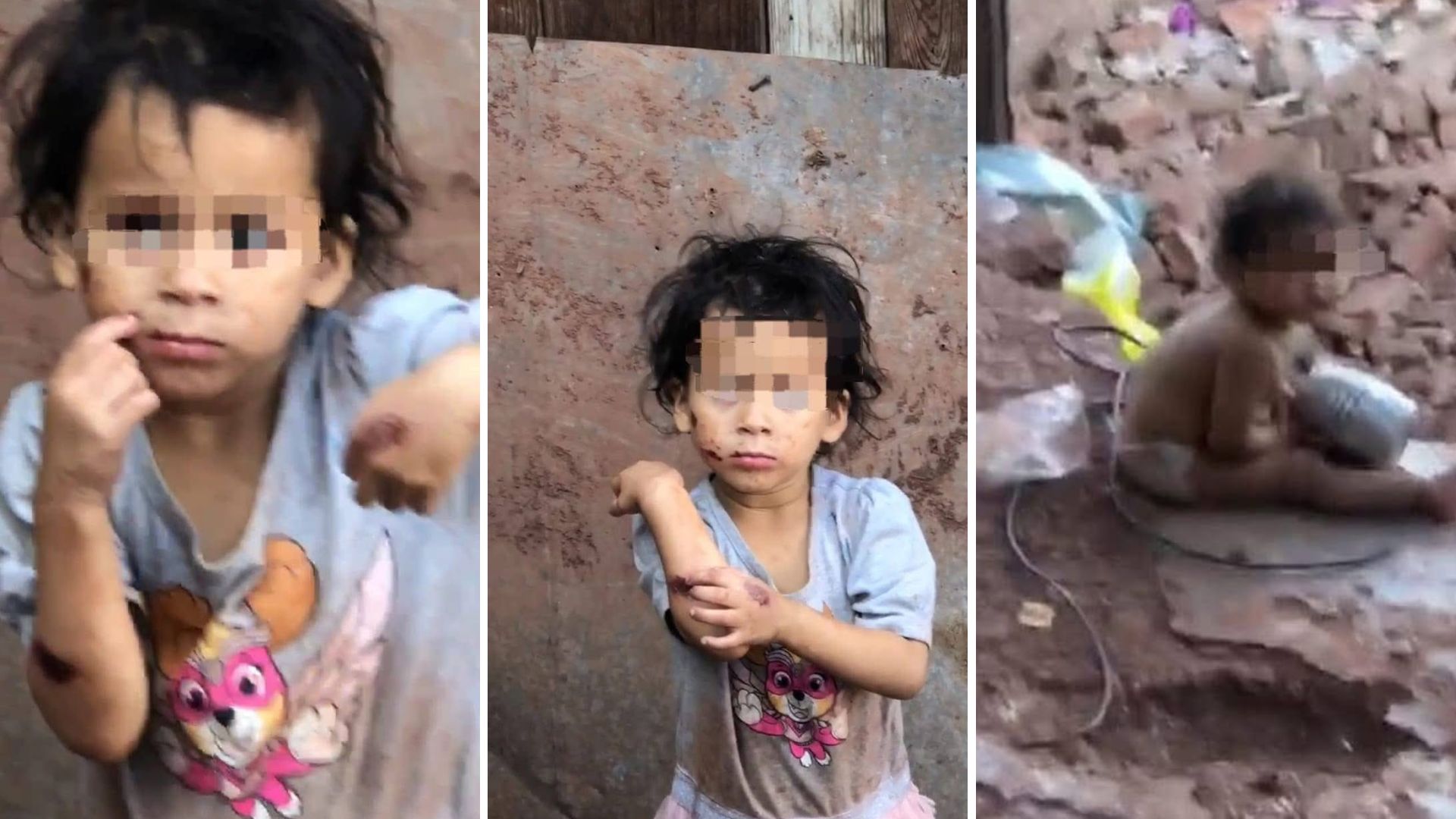 Policías rescatan a dos niñas víctimas de maltrato y arrestan a su madre en la capital