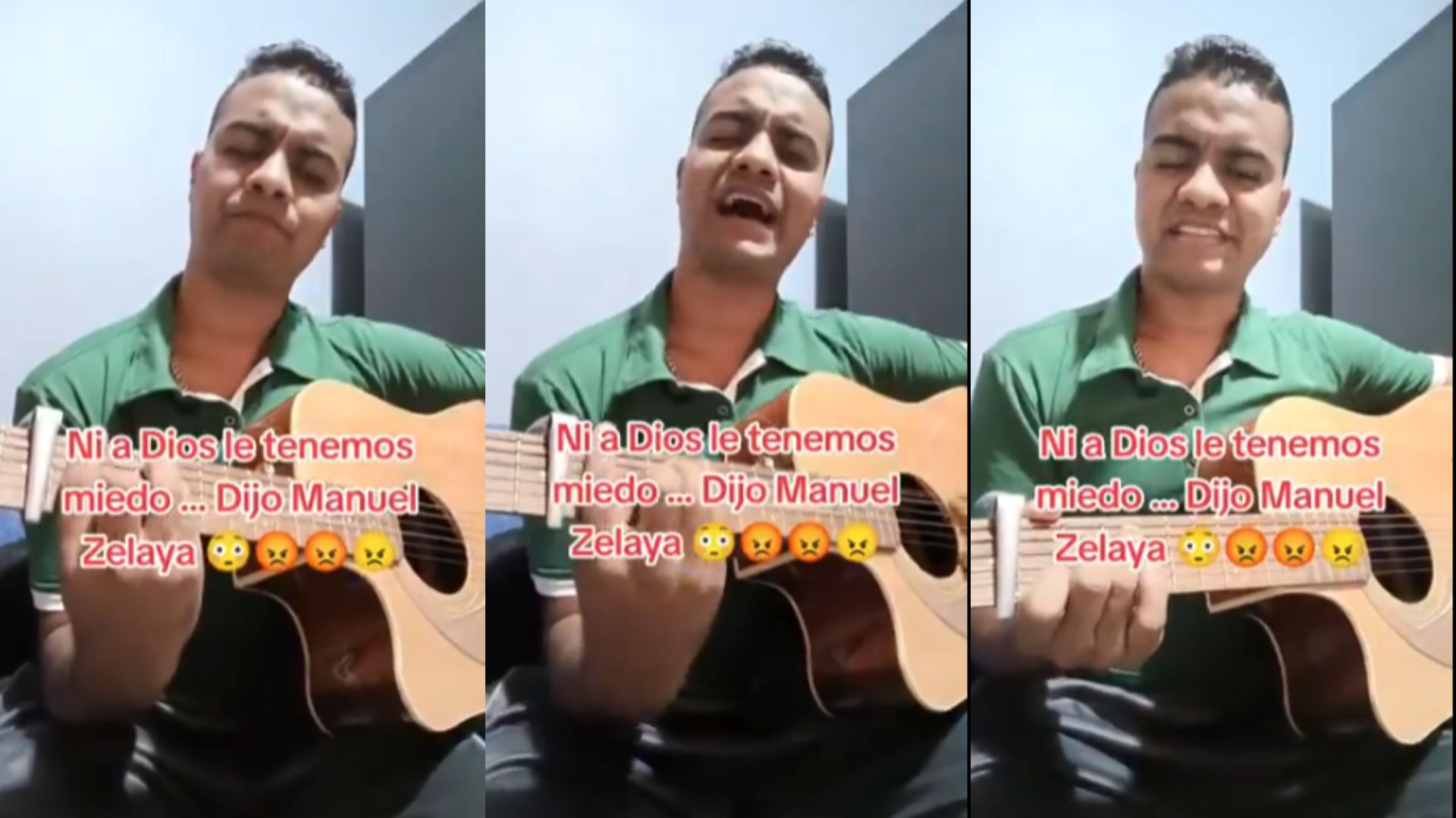 Joven cantante liquida a Mel Zelaya con una canción por afirmar que “no le tiene miedo a Dios