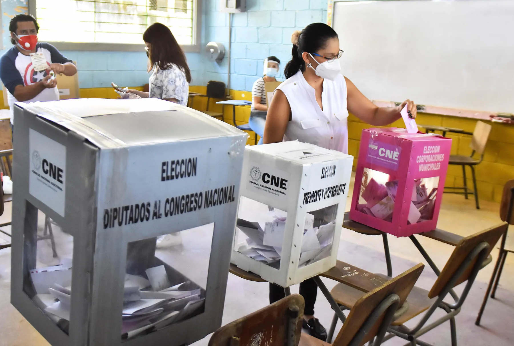Más de 6.3 millones de hondureños están listos para ejercer el sufragio en noviembre según datos del CNE