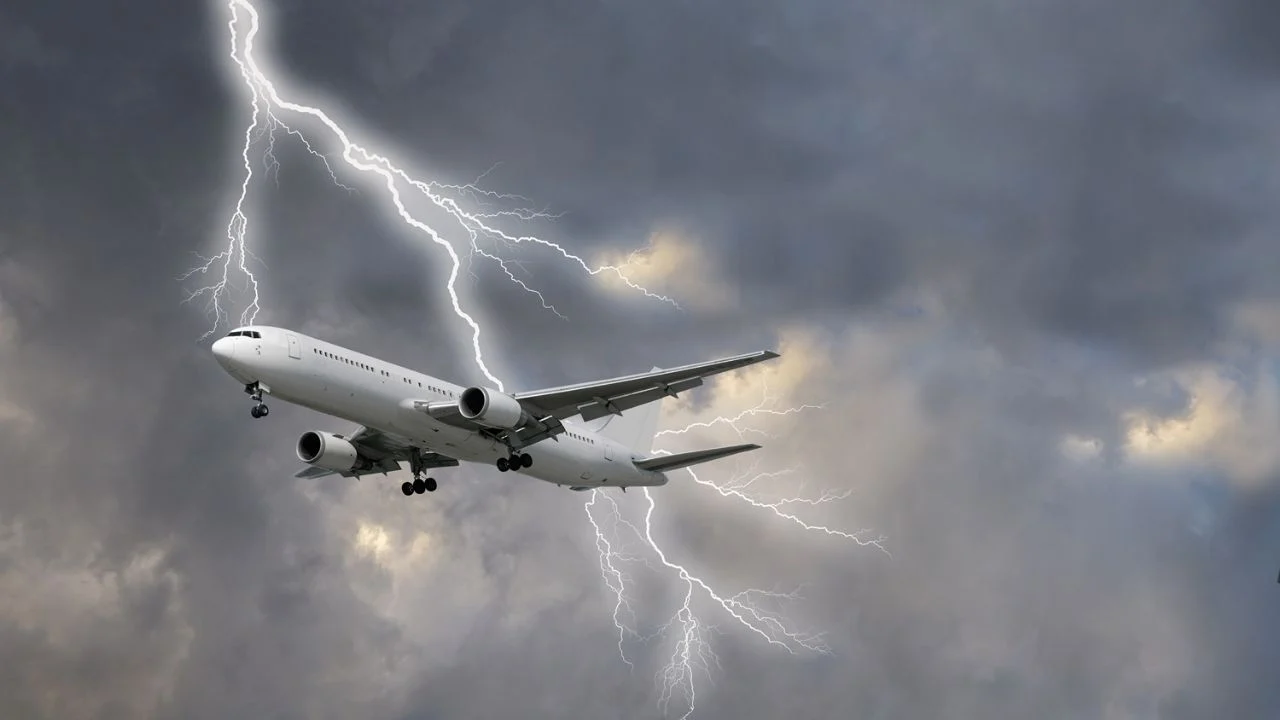 Avión con rumbo a Miami es impactado dos veces por un rayo mientras iba rumbo a Palmerola