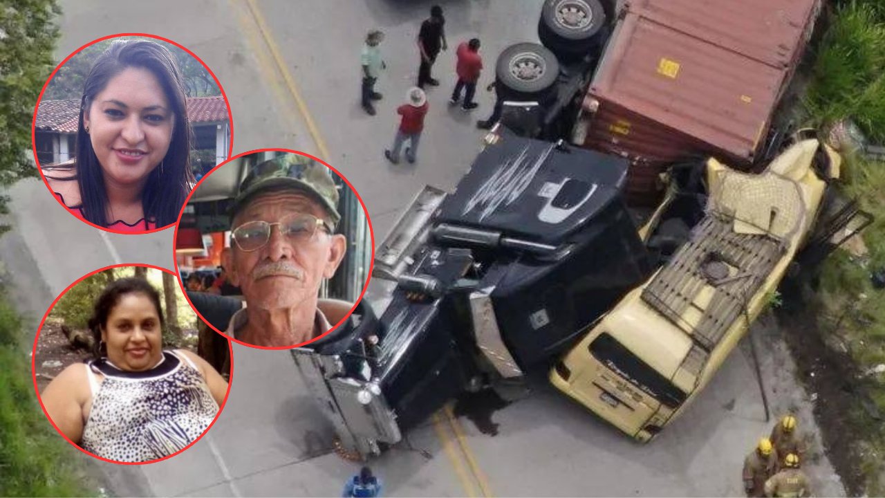 Identifican las otras víctimas tras fatal accidente que dejó cinco muertos en Los Hornos, Copán