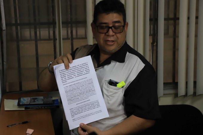 Leonel Núñez presenta recurso de amparo ante la CSJ, contra Marlon Ochoa y consejeros suplentes por “negarse a sesionar”
