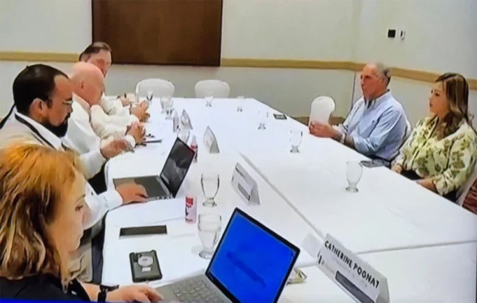 Asfura se reúne con misión de la OEA para abordar temas electorales