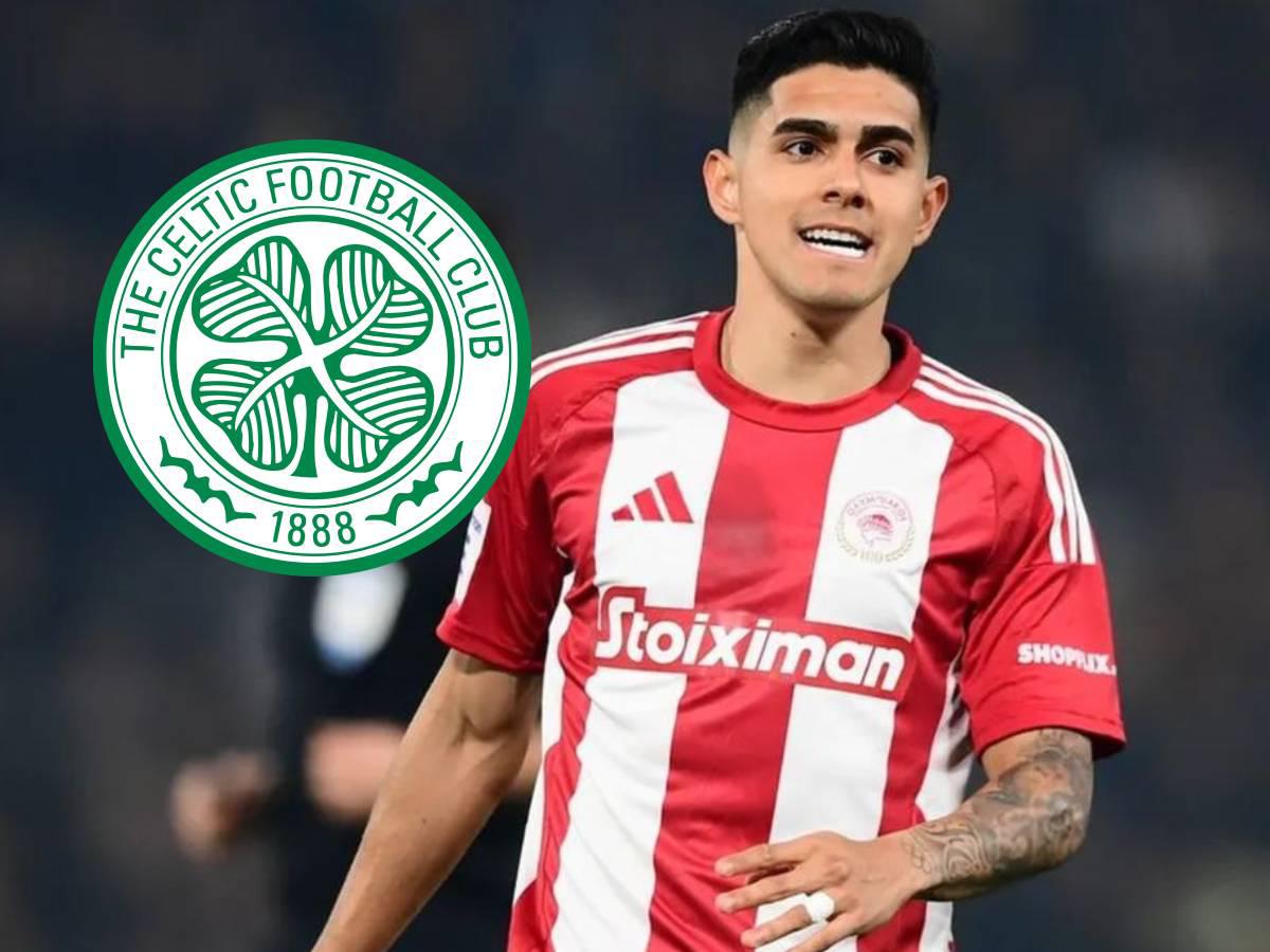 Luis Palma tendría un futuro incierto tras el fin de la cesión con Olympiacos y su vuelta al Celtic
