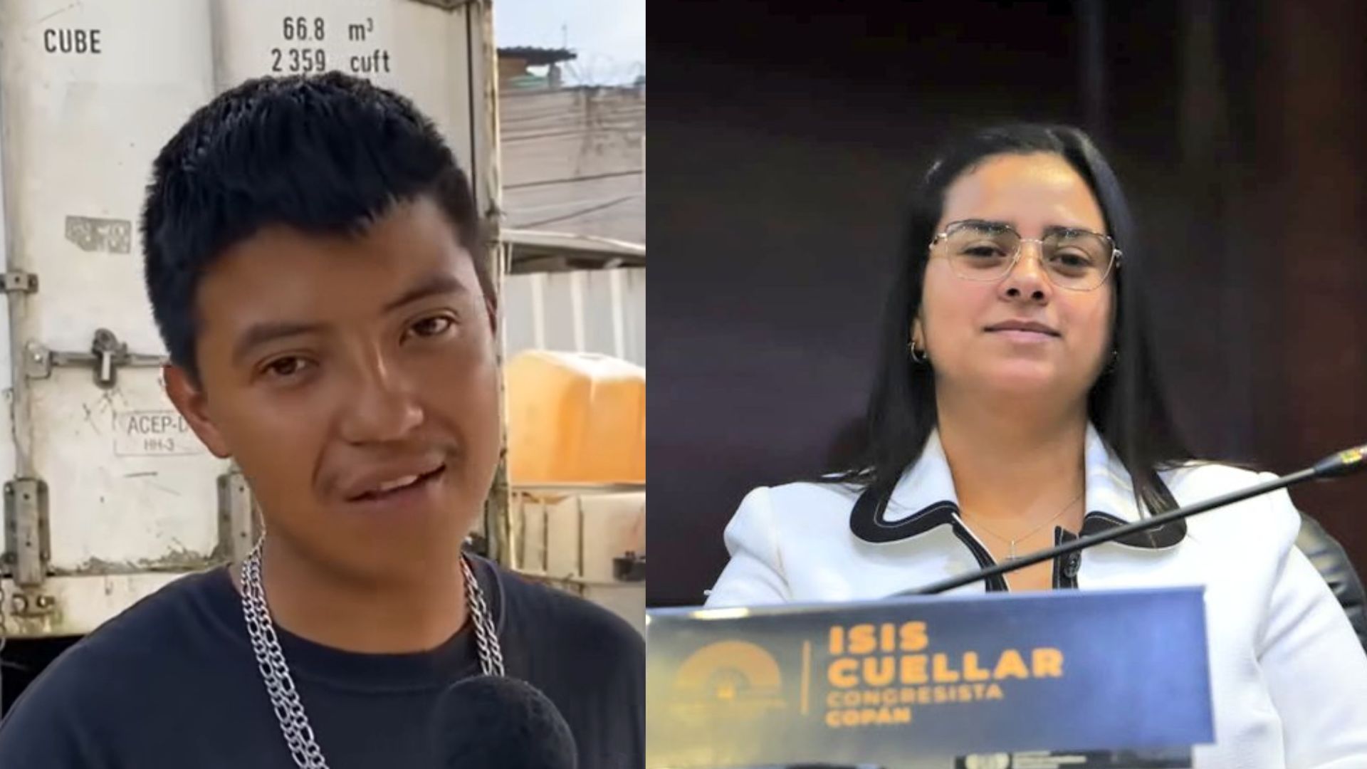 Hondureño rechaza ayuda económica de Issis Cuellar luego de acusarla de “apoyarlo” y utilizarlo previamente por proselitismo