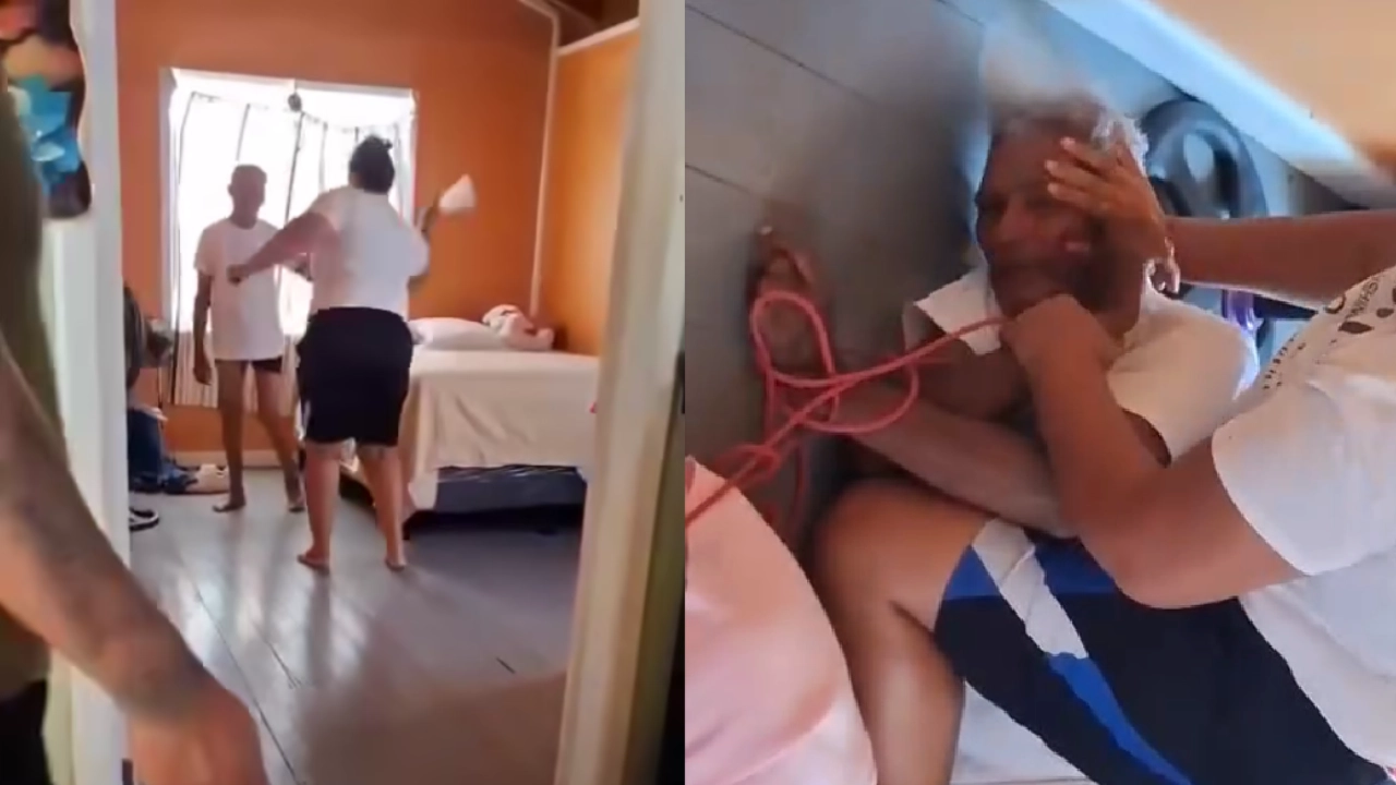 ¡Indignante! Madre enfurecida macanea a un hombre de la tercera edad que quiso tener intimidad con su hija de tan sólo 13 años