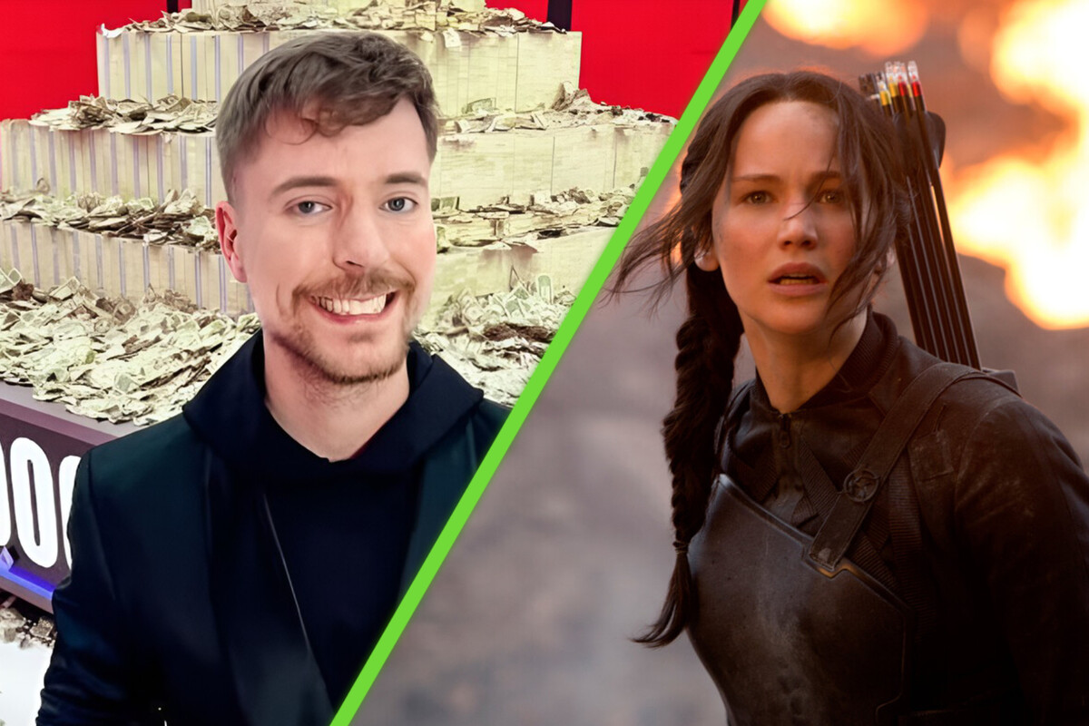 MrBeast quiere recrear Los Juegos del Hambre en la vida real: 26 personas en una isla y un millón de dólares en juego