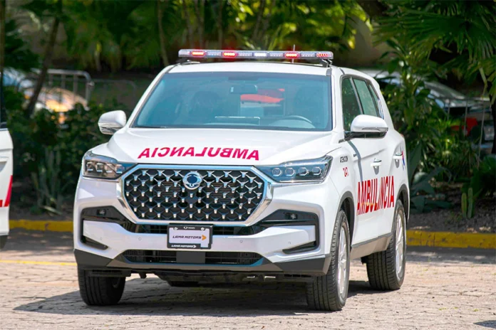 Gobierno de Honduras hace distribución de ambulancias donadas por Corea del Sur
