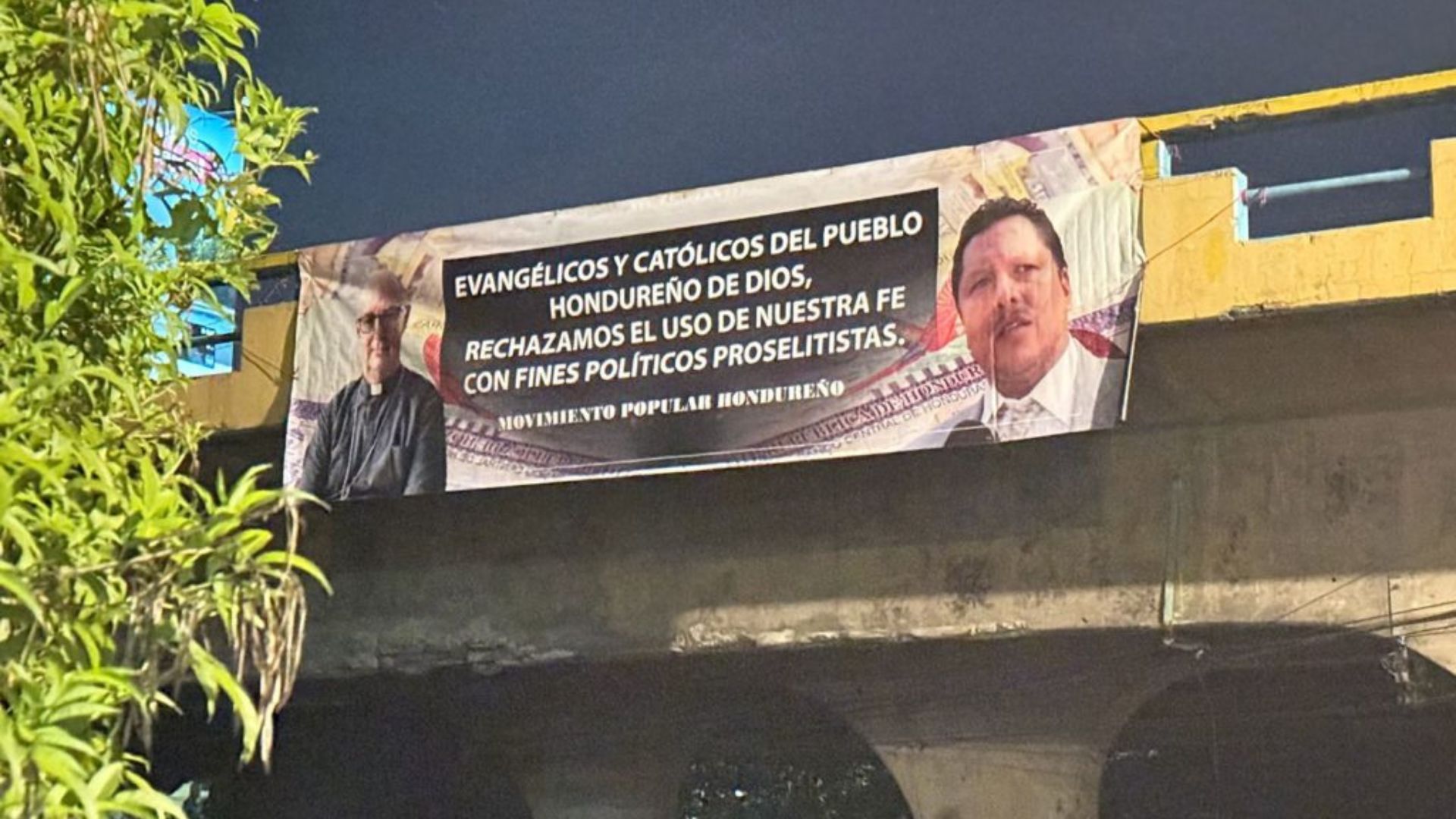 La Iglesia, actor incómodo para el poder en Honduras