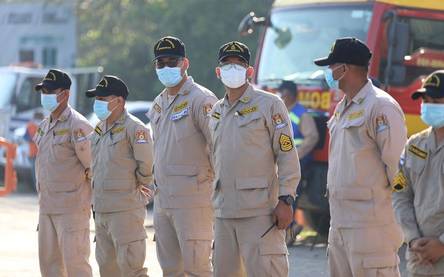 Aprueban aumento salarial de L. 1,400 a miembros del Cuerpo de Bomberos de Honduras