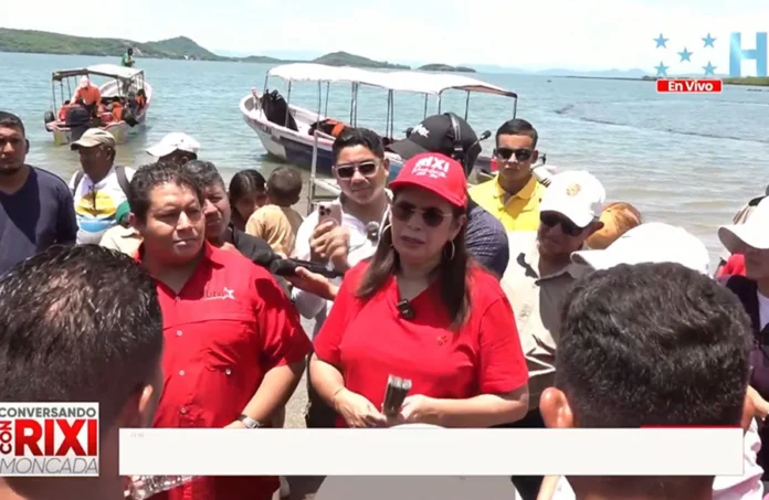Reprochan uso de los medios de comunicación estatales para eventos de campaña electoral de Rixi Moncada