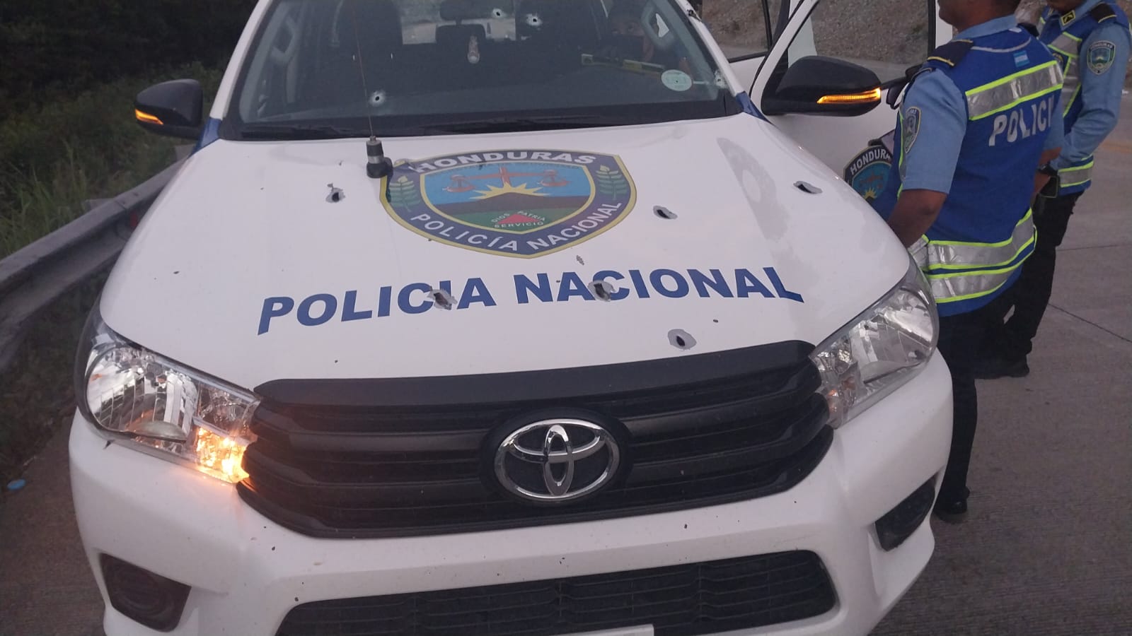 Atentado armado deja dos funcionarias policiales heridas en Jacaleapa, El Paraíso