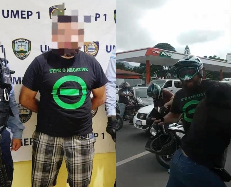 Capturan a hombre que intervino en pleito de tránsito entre mujeres en el Bulevar Morazán en la capital