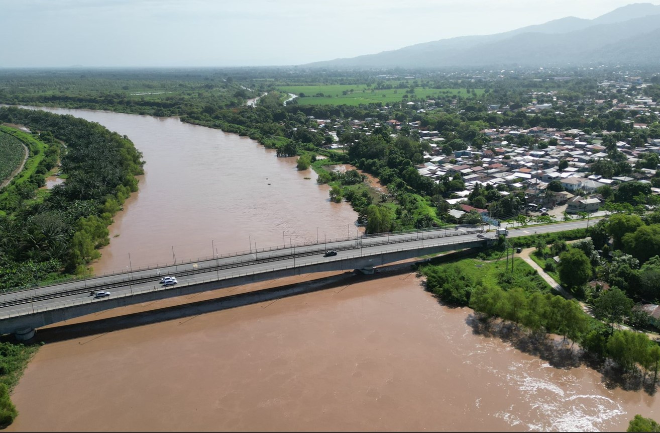 Copeco baja a la Alerta Amarilla a municipios del río Ulúa y se mantiene en 9 departamentos