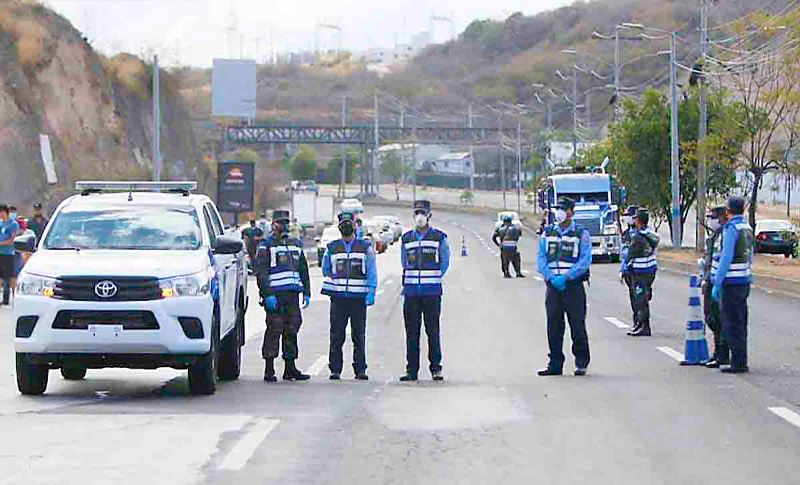 Al menos 23 mil policías reforzarán la seguridad en Honduras en esta Semana Morazánica