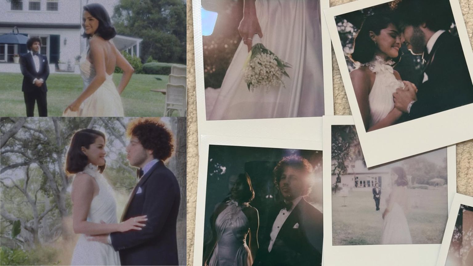 Filtran imágenes inéditas de la boda de Selena Gómez y desatan furor en redes sociales