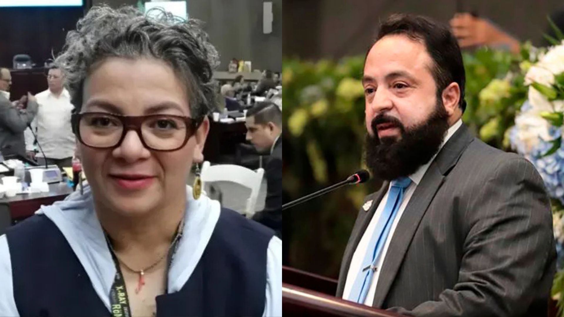 Diputada Claudia Ramírez denuncia cierre del Congreso Nacional