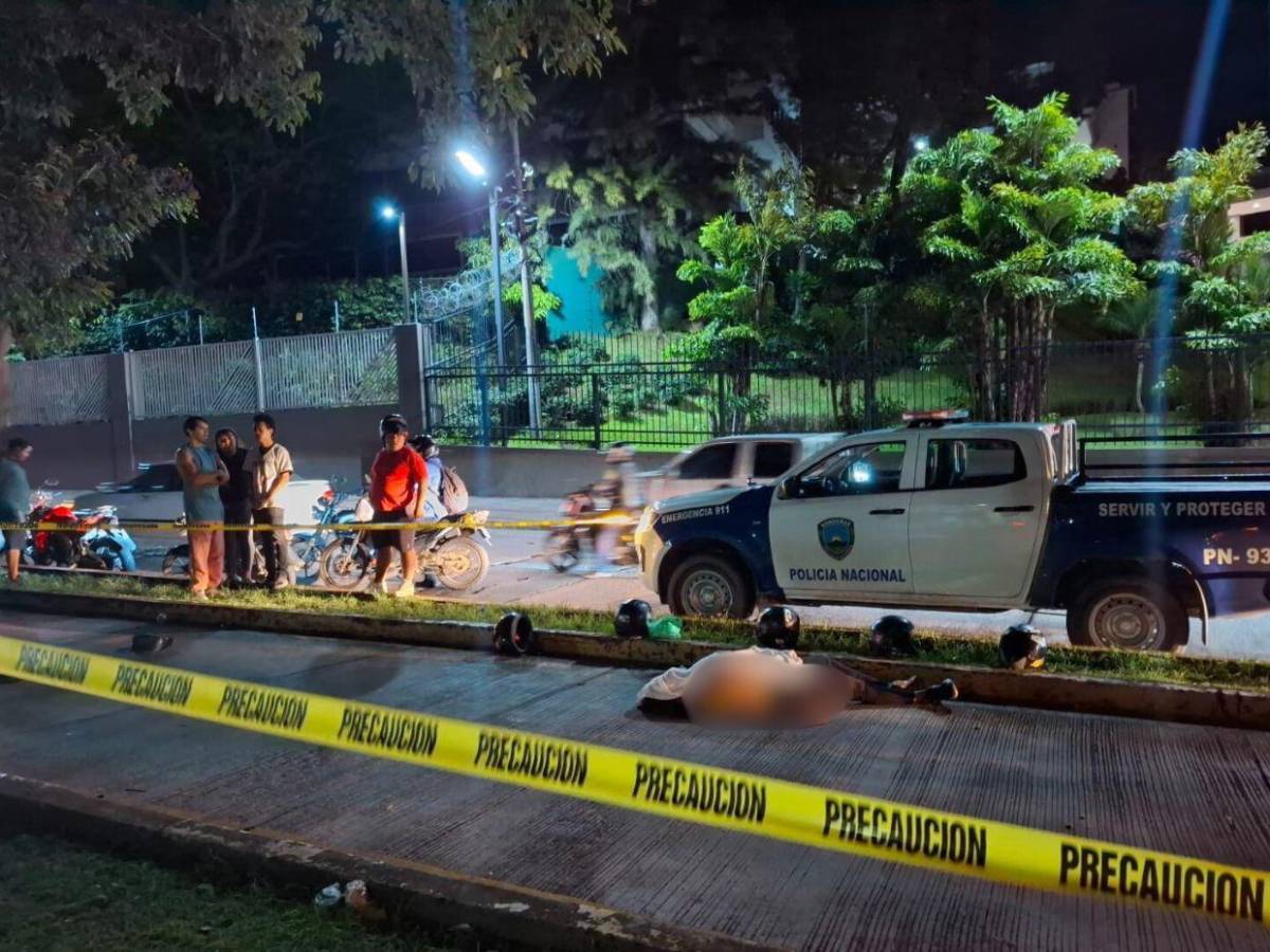 Por Bache muere mujer en accidente del Bulevar Suyapa