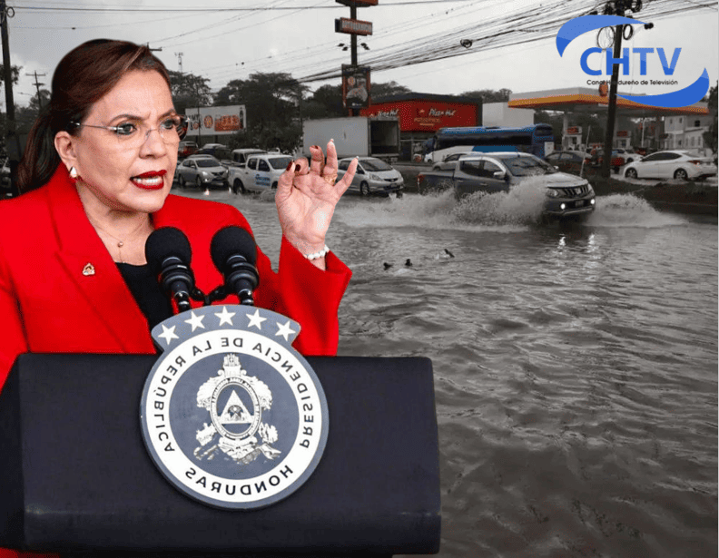 Presidenta Xiomara Castro convoca de urgencia a Sinager por lluvias