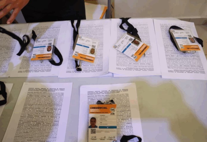 CNE comienza entrega de 33 mil 503 credenciales a observadores electorales