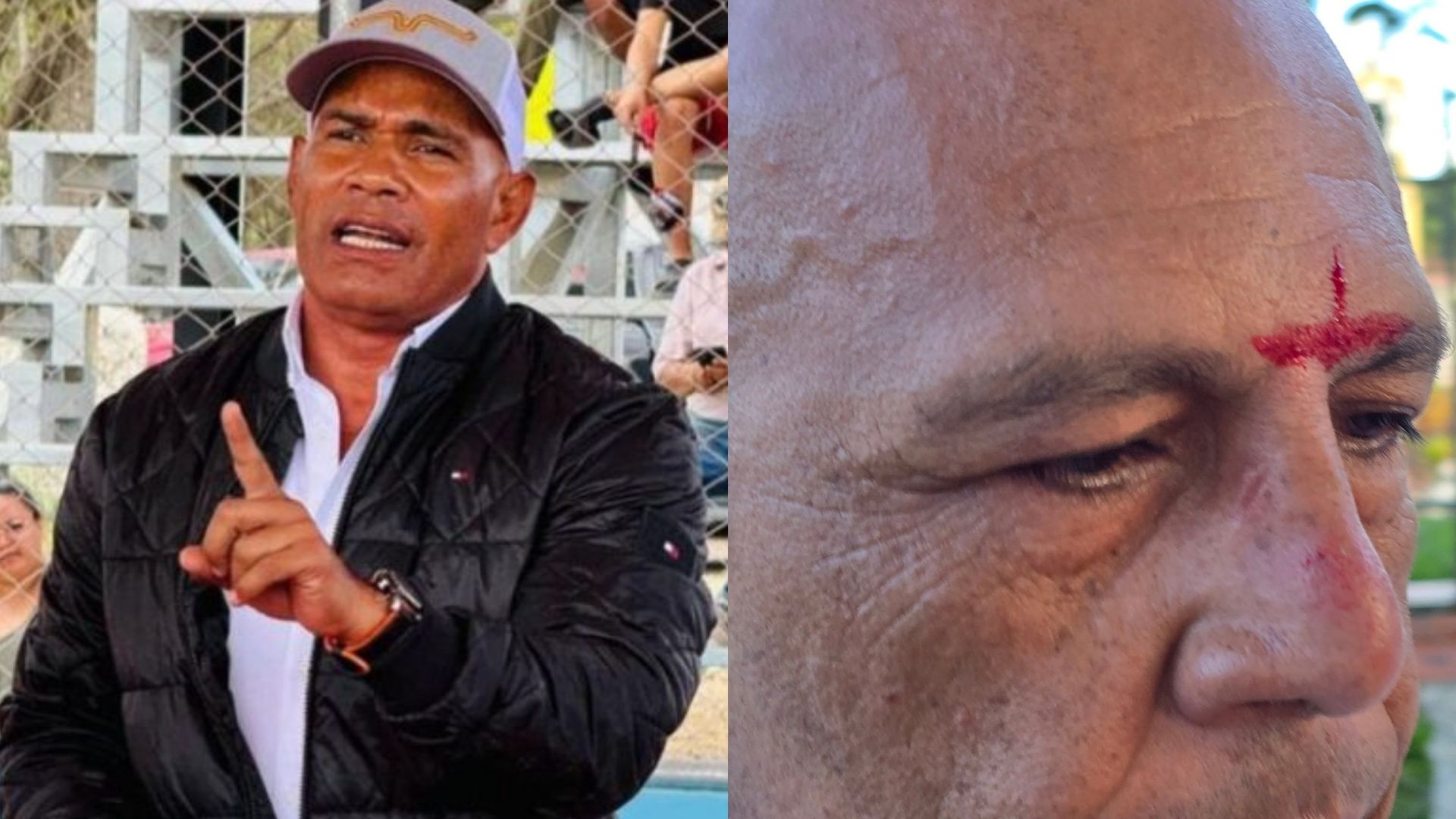 Hermano de Rixi Moncada, Mario Moncada, agrede a comunicador tras cuestionamientos por obra